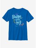 Disney Pixar Luca Swim With Me Youth T-Shirt, ROYAL, hi-res