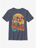 Disney Pixar Luca Go Underdogs! Youth T-Shirt, NAVY HTR, hi-res