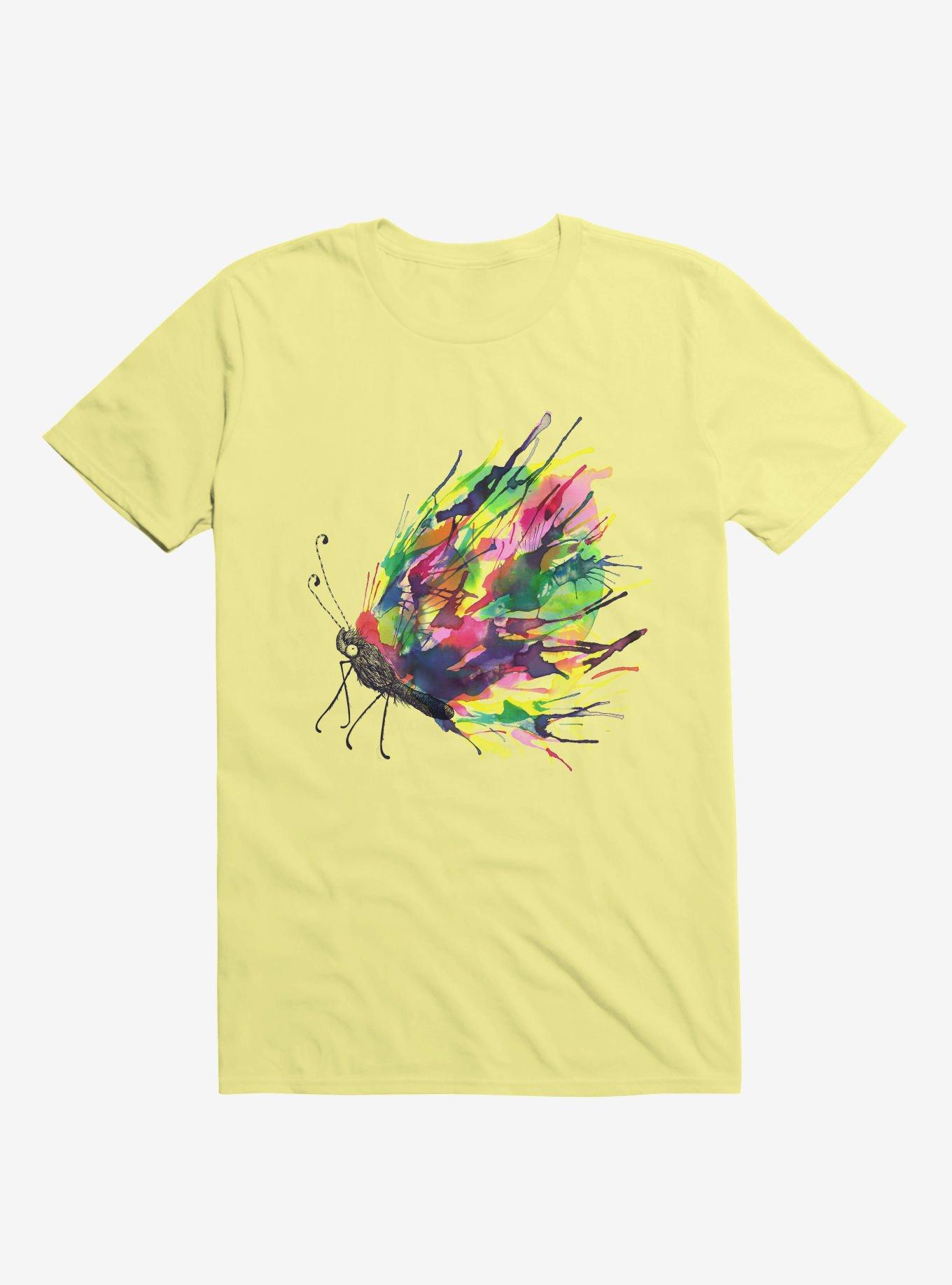 Black Cocoon Corn Silk Yellow T-Shirt, , hi-res