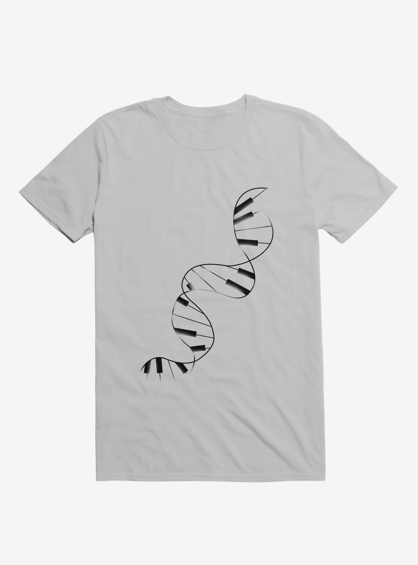 DNA Piano Ice Grey T-Shirt, , hi-res