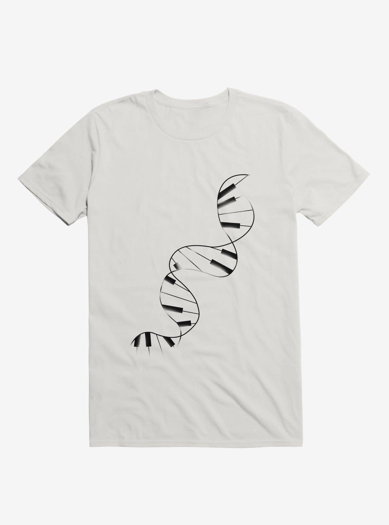 THRDLESS DNA Piano White T-Shirt