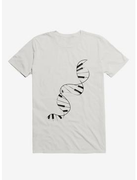 DNA Piano White T-Shirt, , hi-res