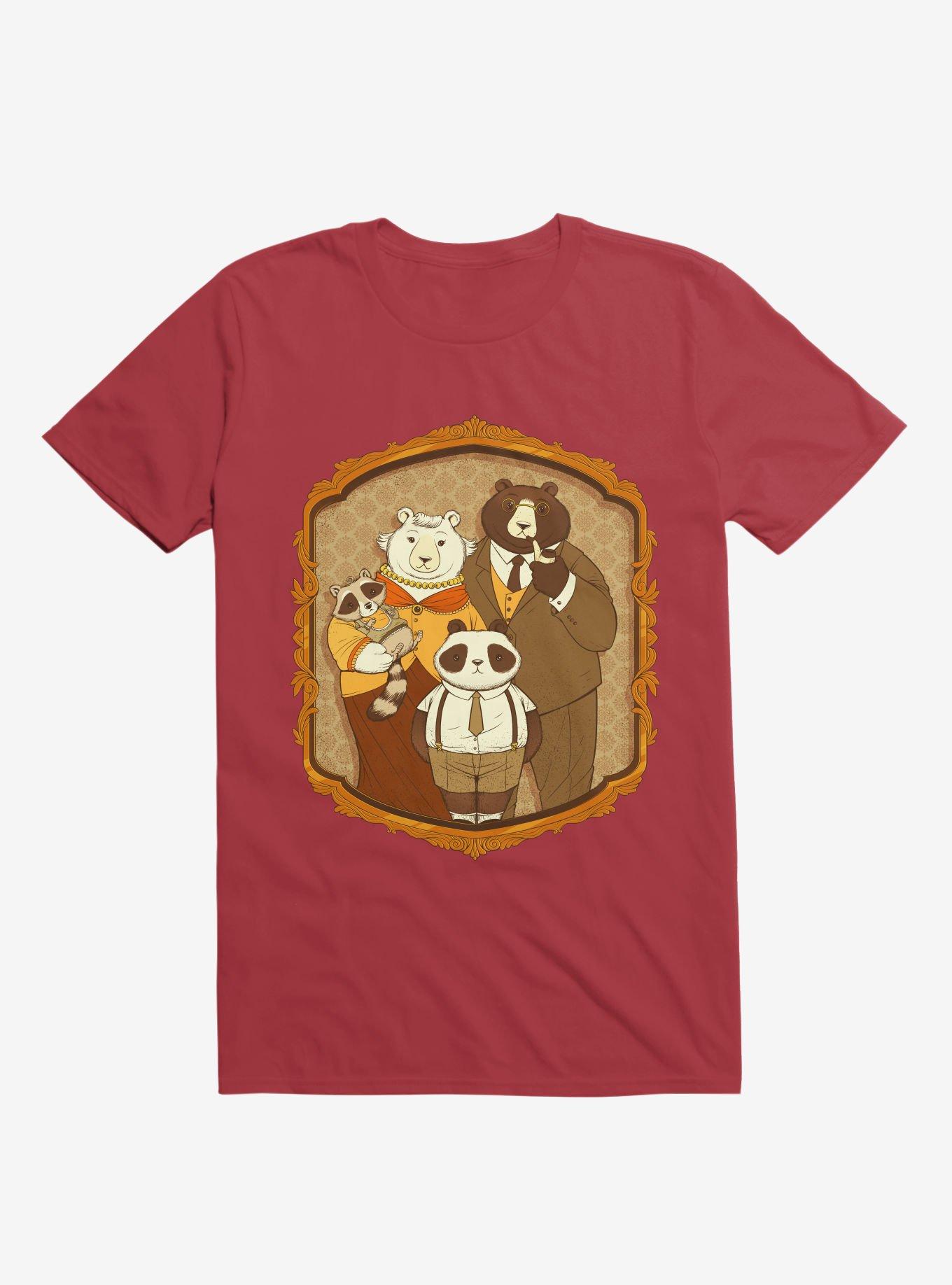Family Portrait Mama Papa Bear T-Shirt, , hi-res