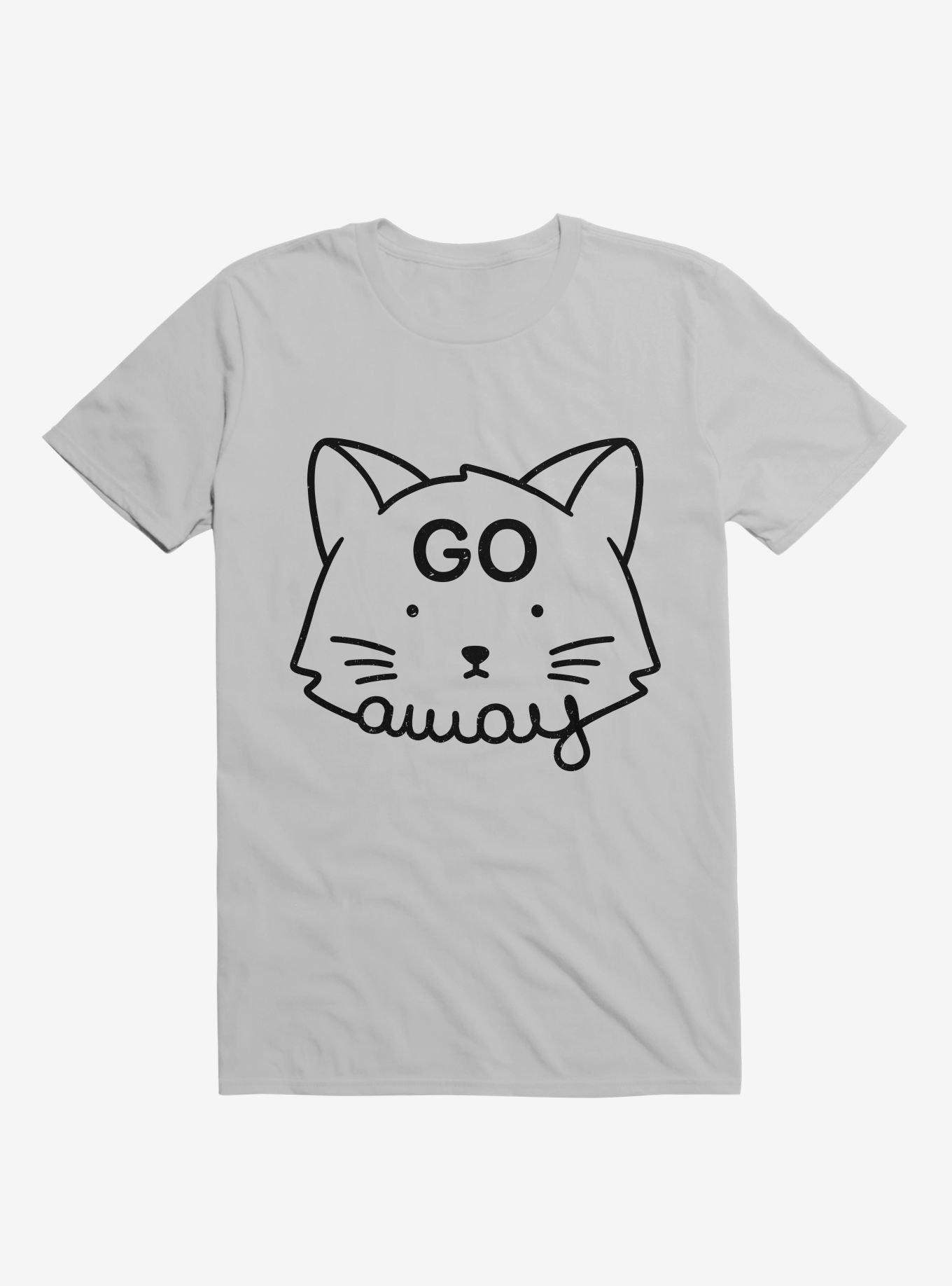 Go Away T-Shirt, ICE GREY, hi-res