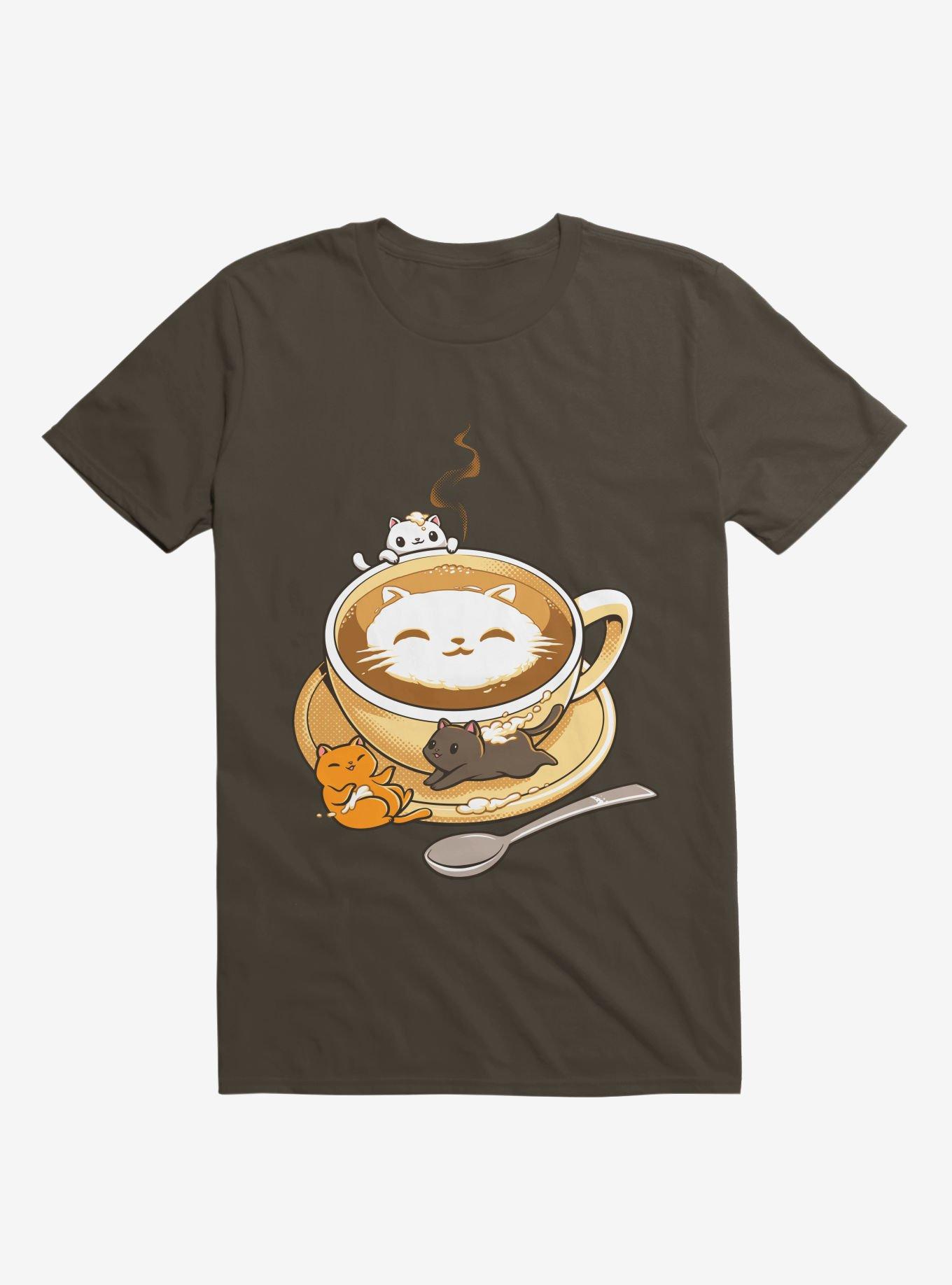 Latte Cat T-Shirt, , hi-res