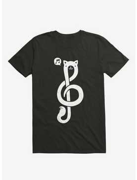 Musicat Black T-Shirt, , hi-res