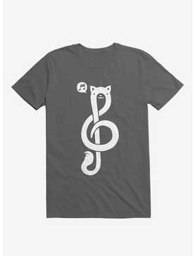 Musicat Charcoal Grey T-Shirt, , hi-res