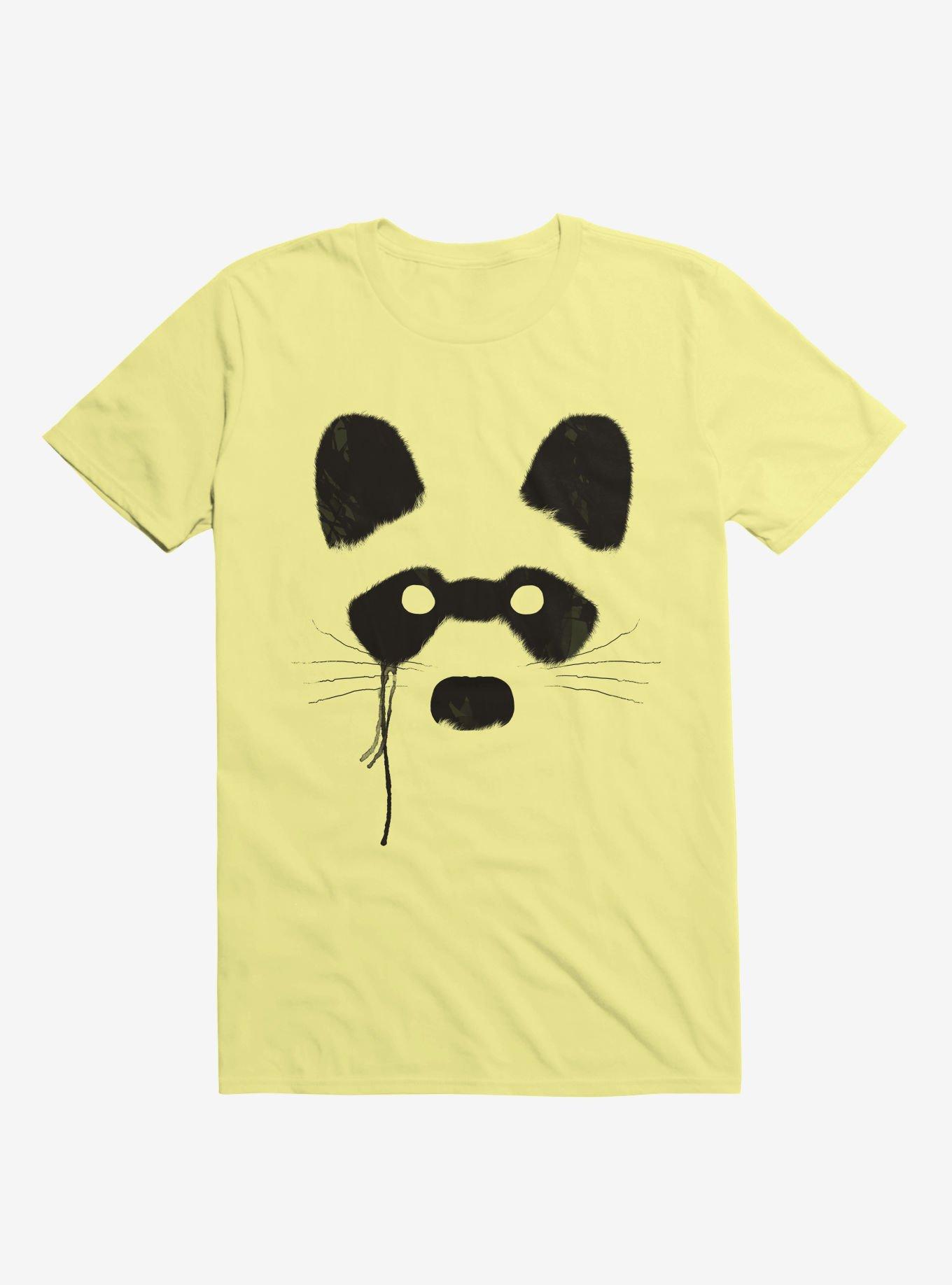 Raccoon T-Shirt, CORN SILK, hi-res