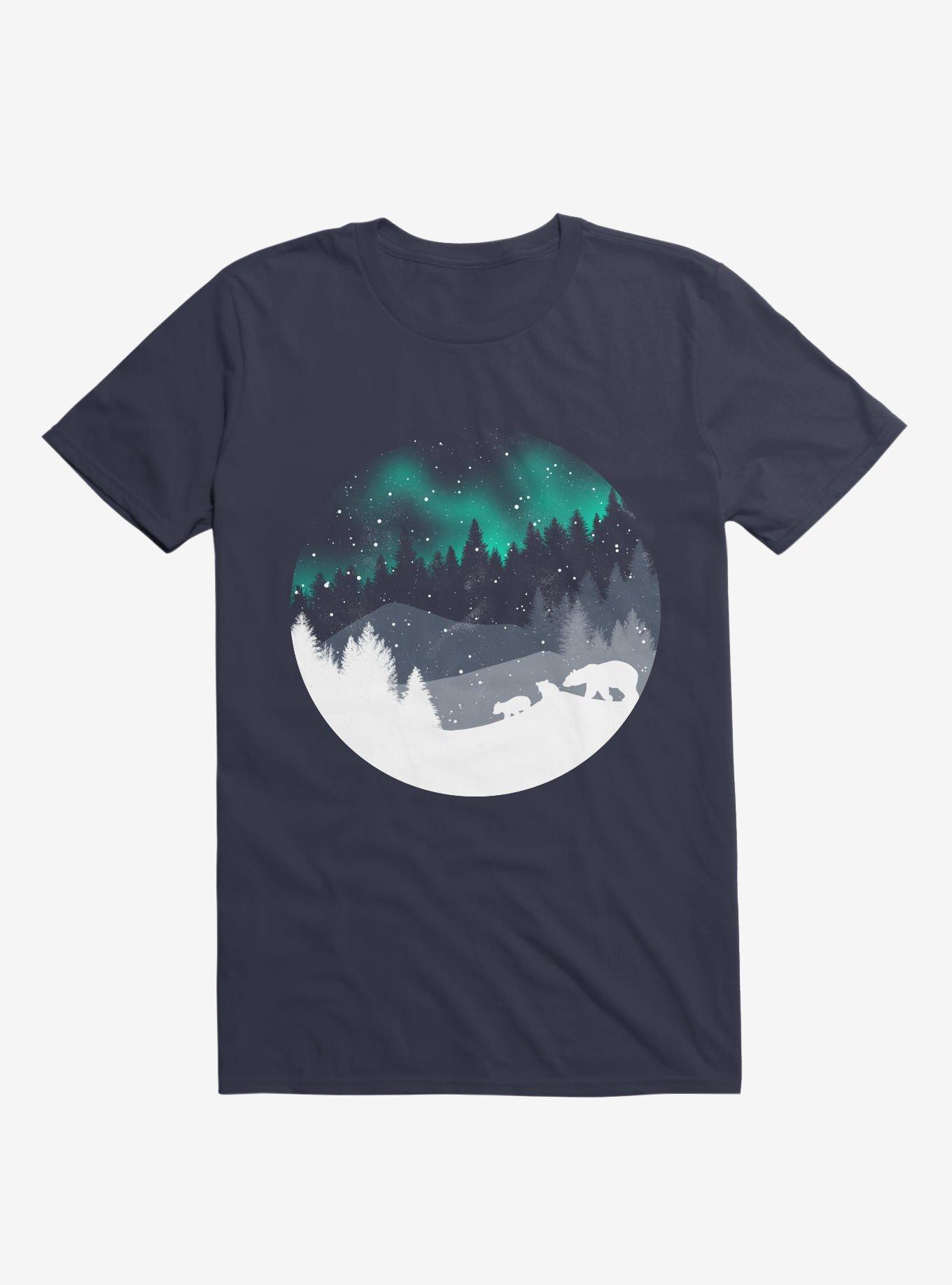 Stardust Horizon Navy Blue T-Shirt