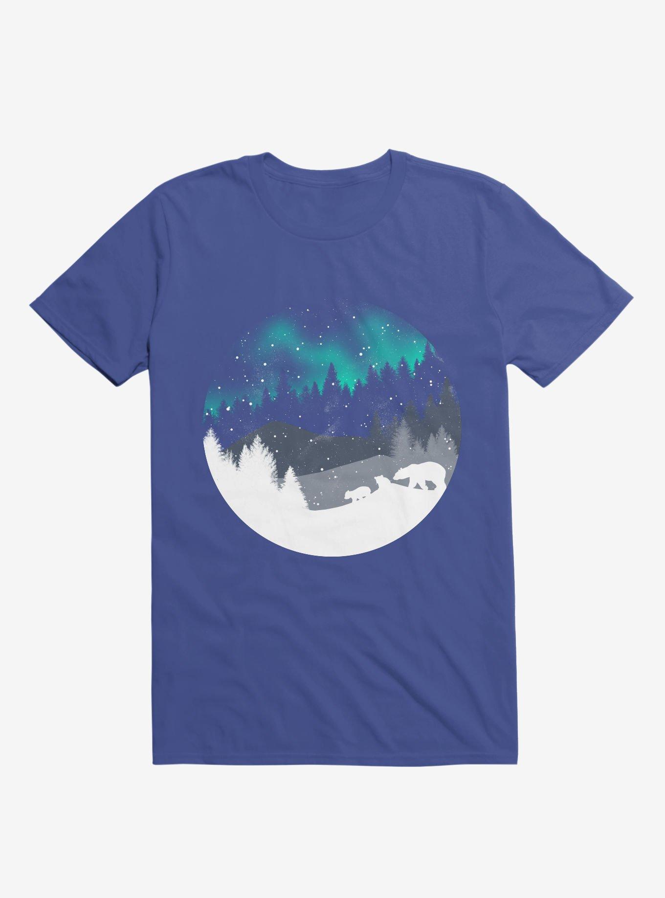 Stardust Horizon Royal Blue T-Shirt, , hi-res