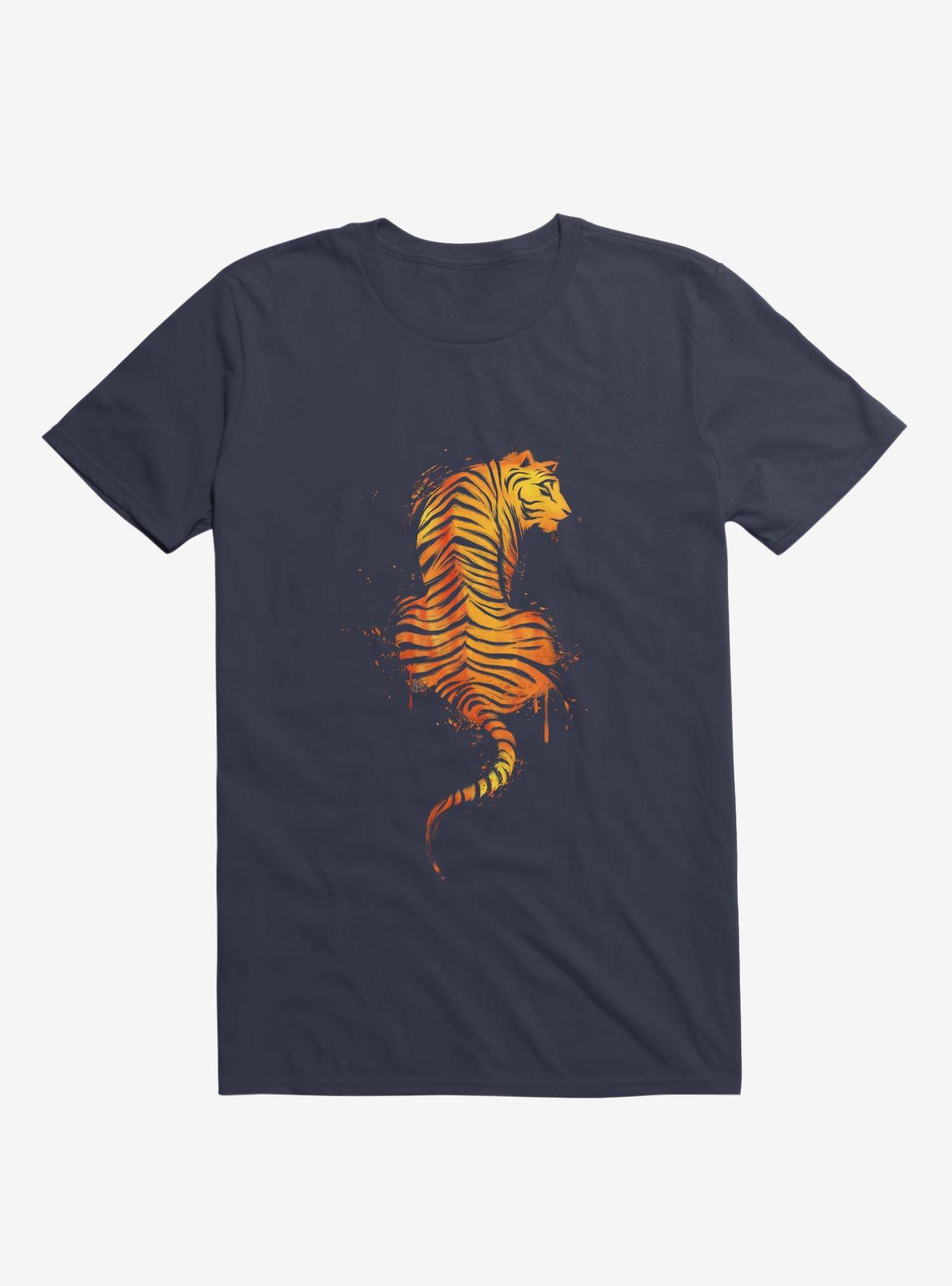 Tiger Ink Navy Blue T-Shirt