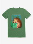 World Domination For Hedgehogs Kelly Green T-Shirt, KELLY GREEN, hi-res