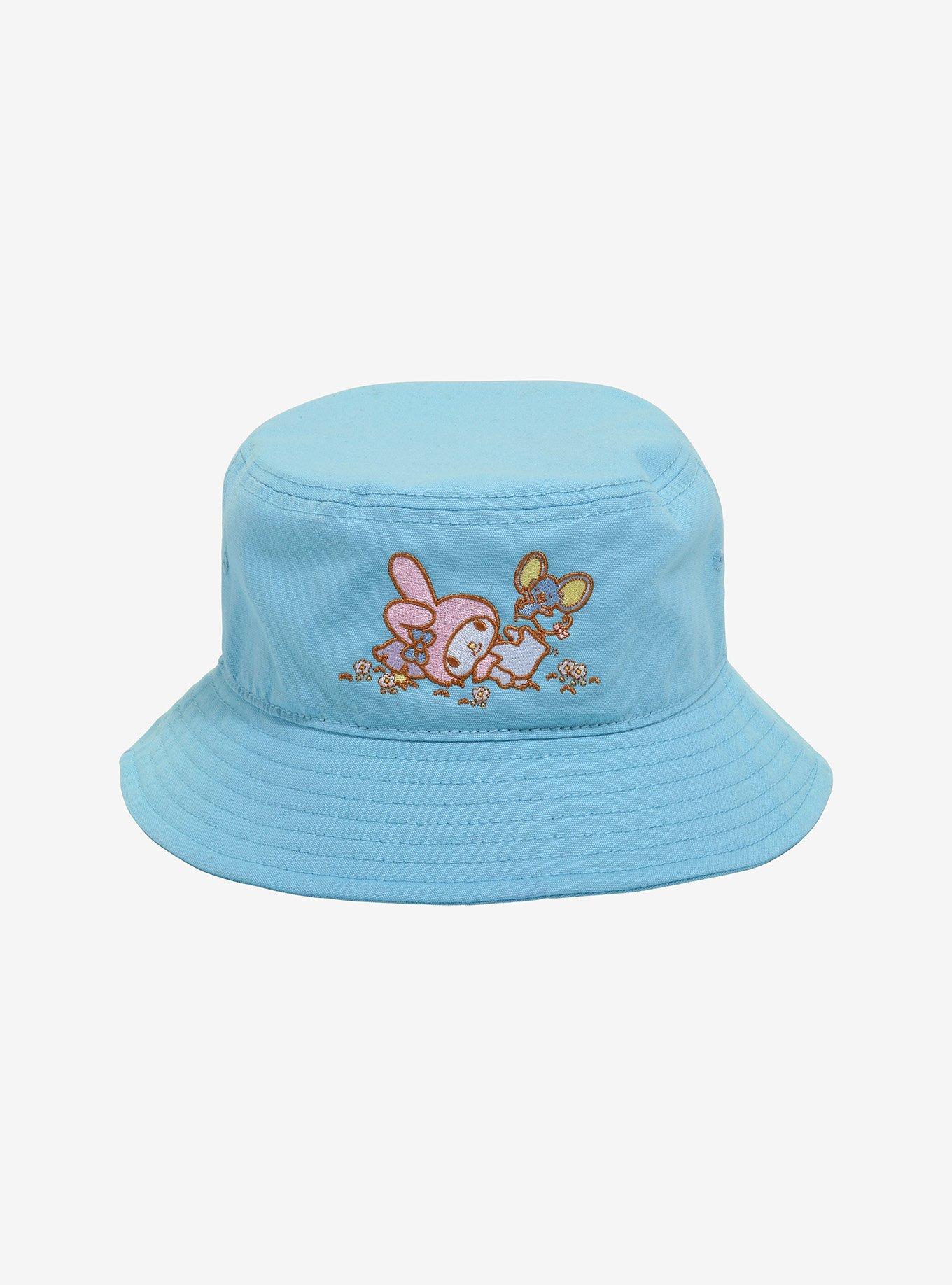 My Melody Pastel Blue Bucket Hat, , hi-res