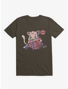 How To Be A Wild Animal Cat Brown T-Shirt, , hi-res