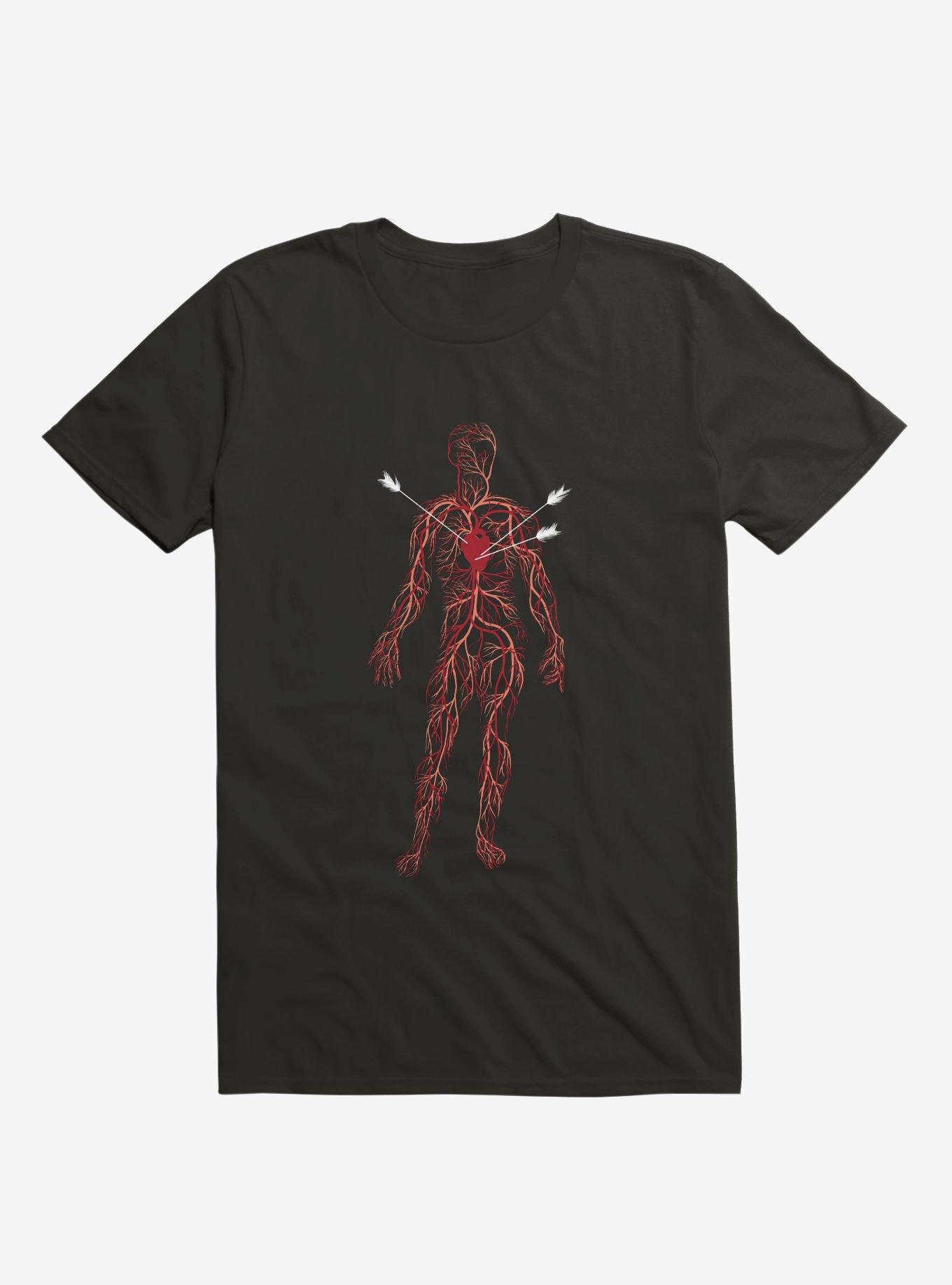 Cupid Black T-Shirt, BLACK, hi-res