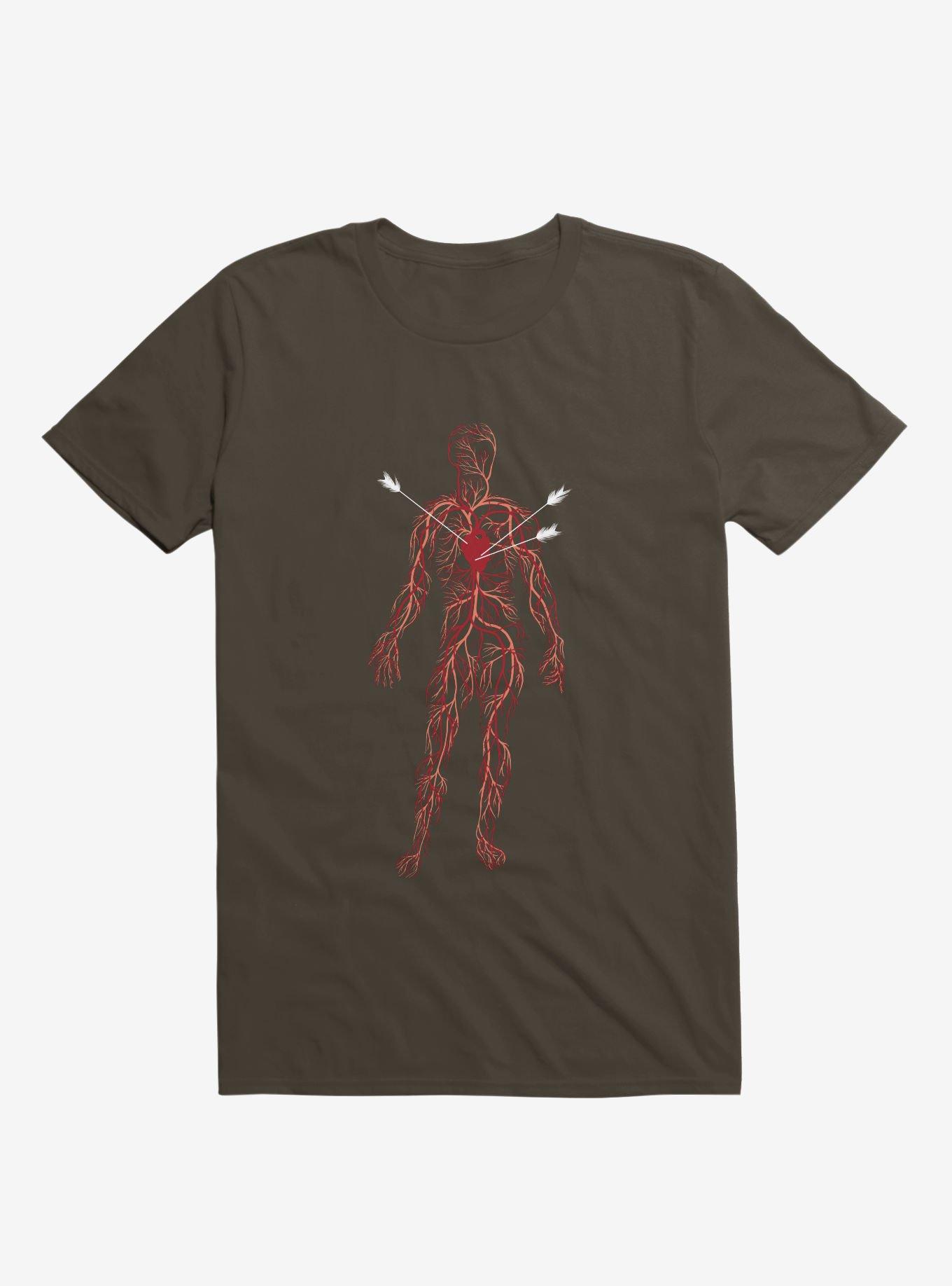 Cupid Brown T-Shirt, , hi-res