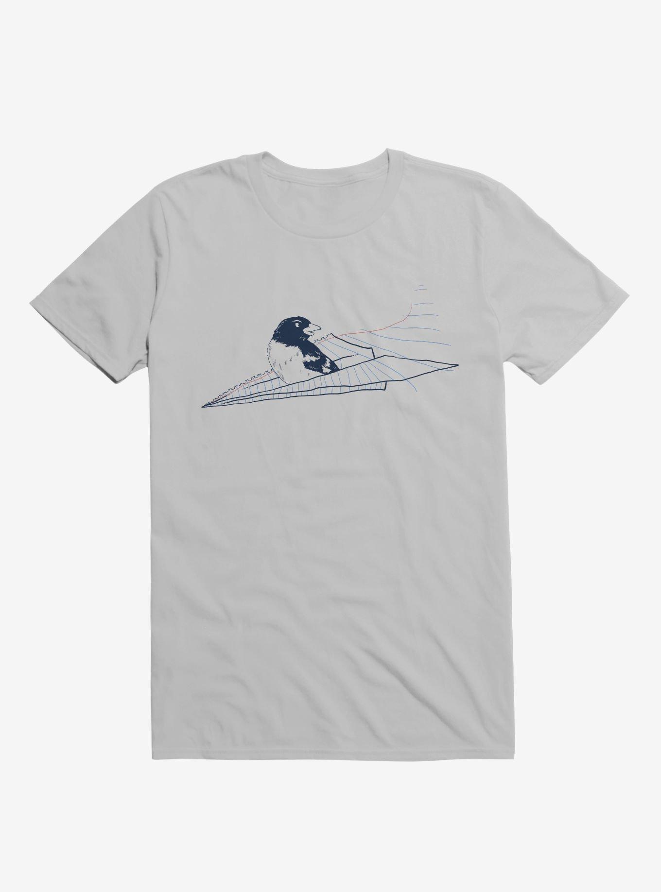 Flying Away T-Shirt, ICE GREY, hi-res