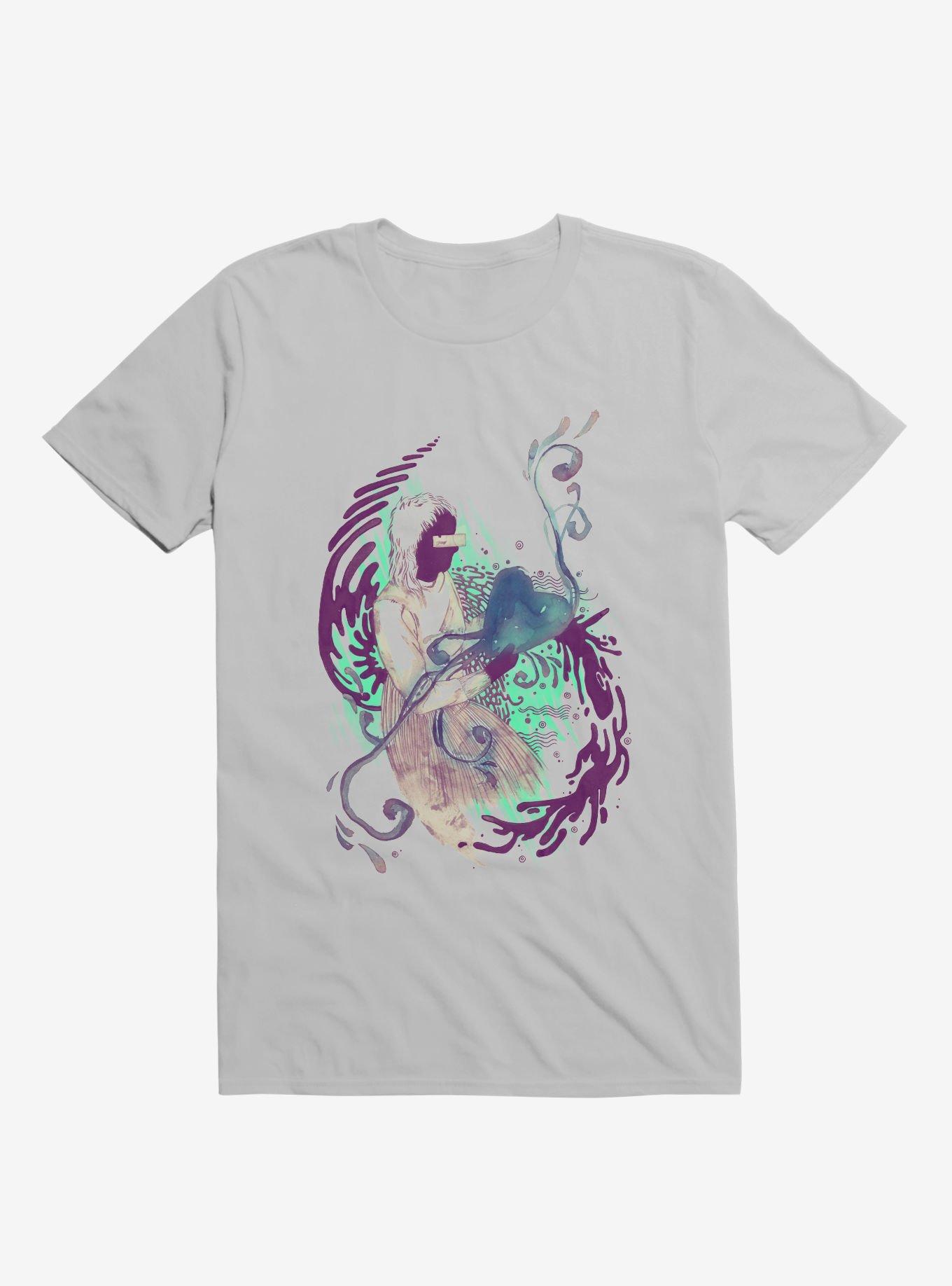 Give Your Heart T-Shirt, ICE GREY, hi-res