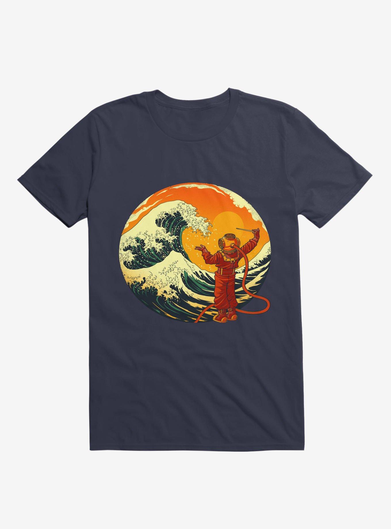 Maestro Of Sea T-Shirt, NAVY, hi-res