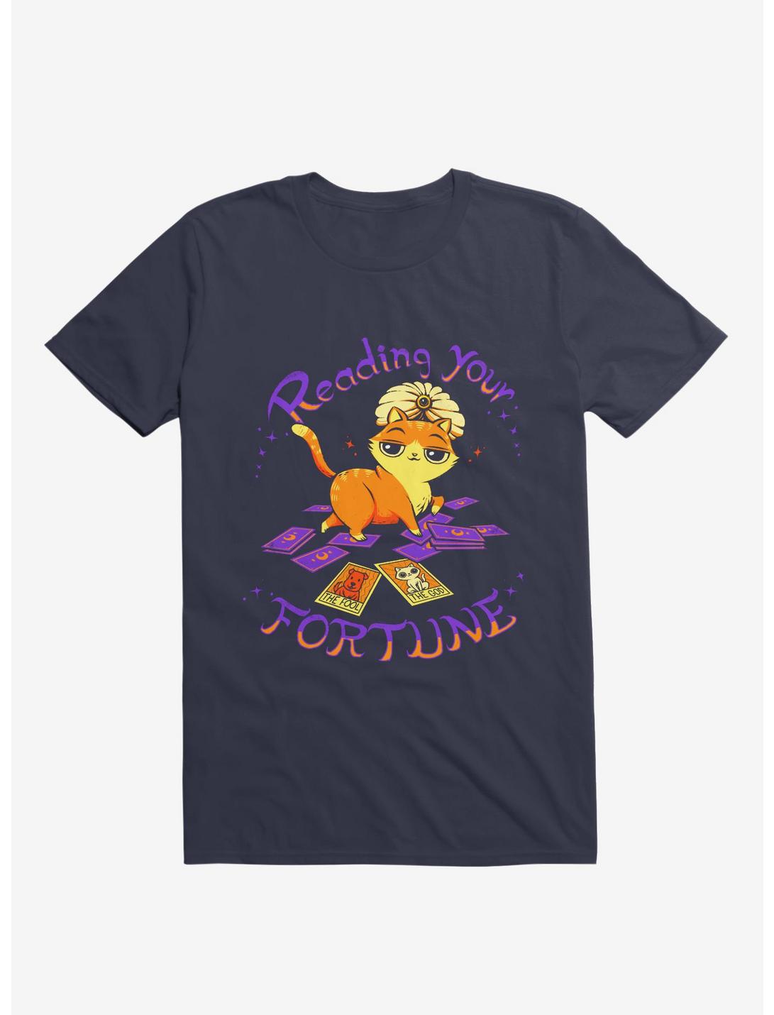 Reading Your Fortune T-Shirt, NAVY, hi-res