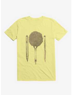 Tools Of Creation Corn Silk Yellow T-Shirt, , hi-res