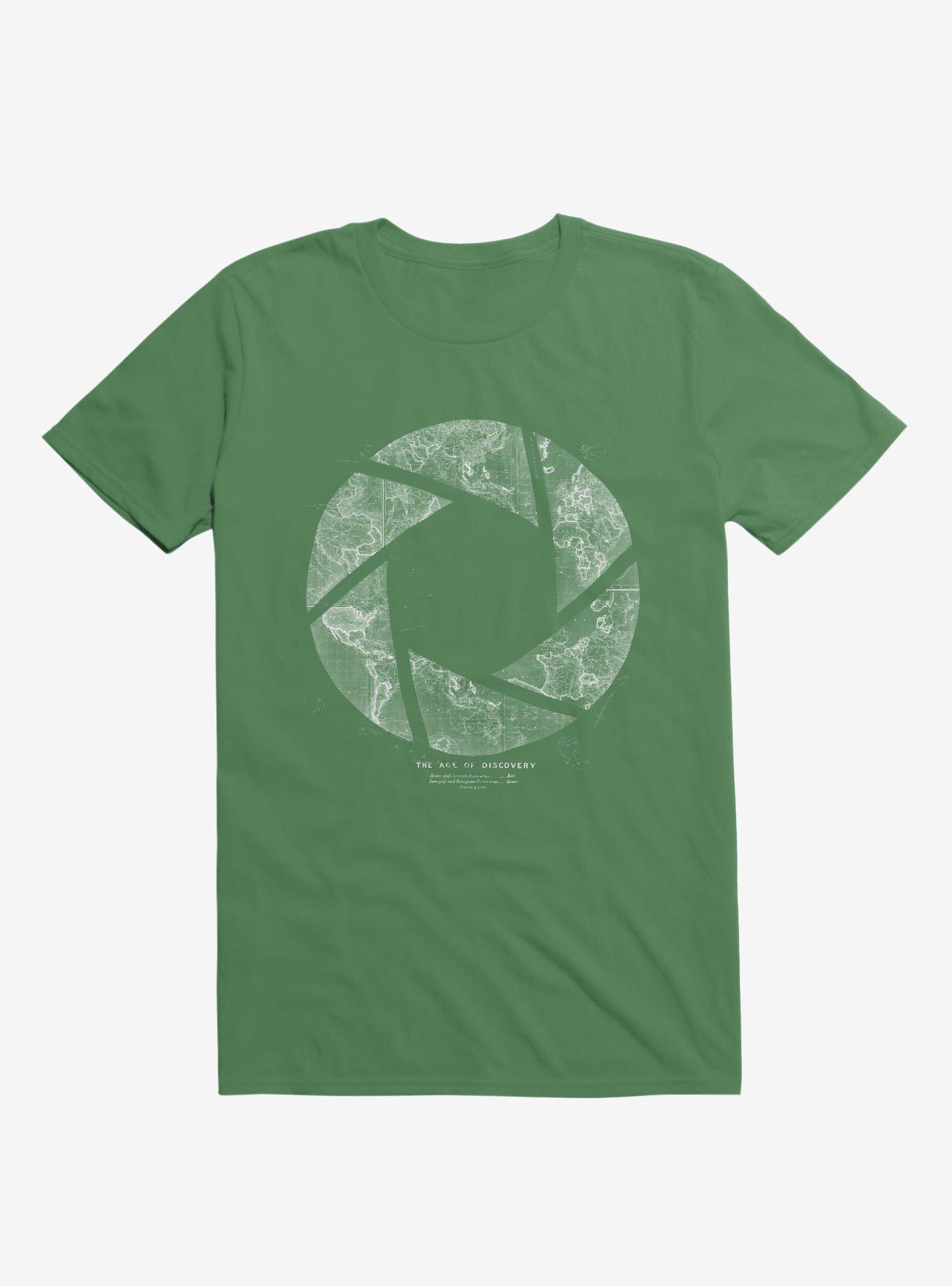 Traveling Lens Kelly Green T-Shirt, , hi-res