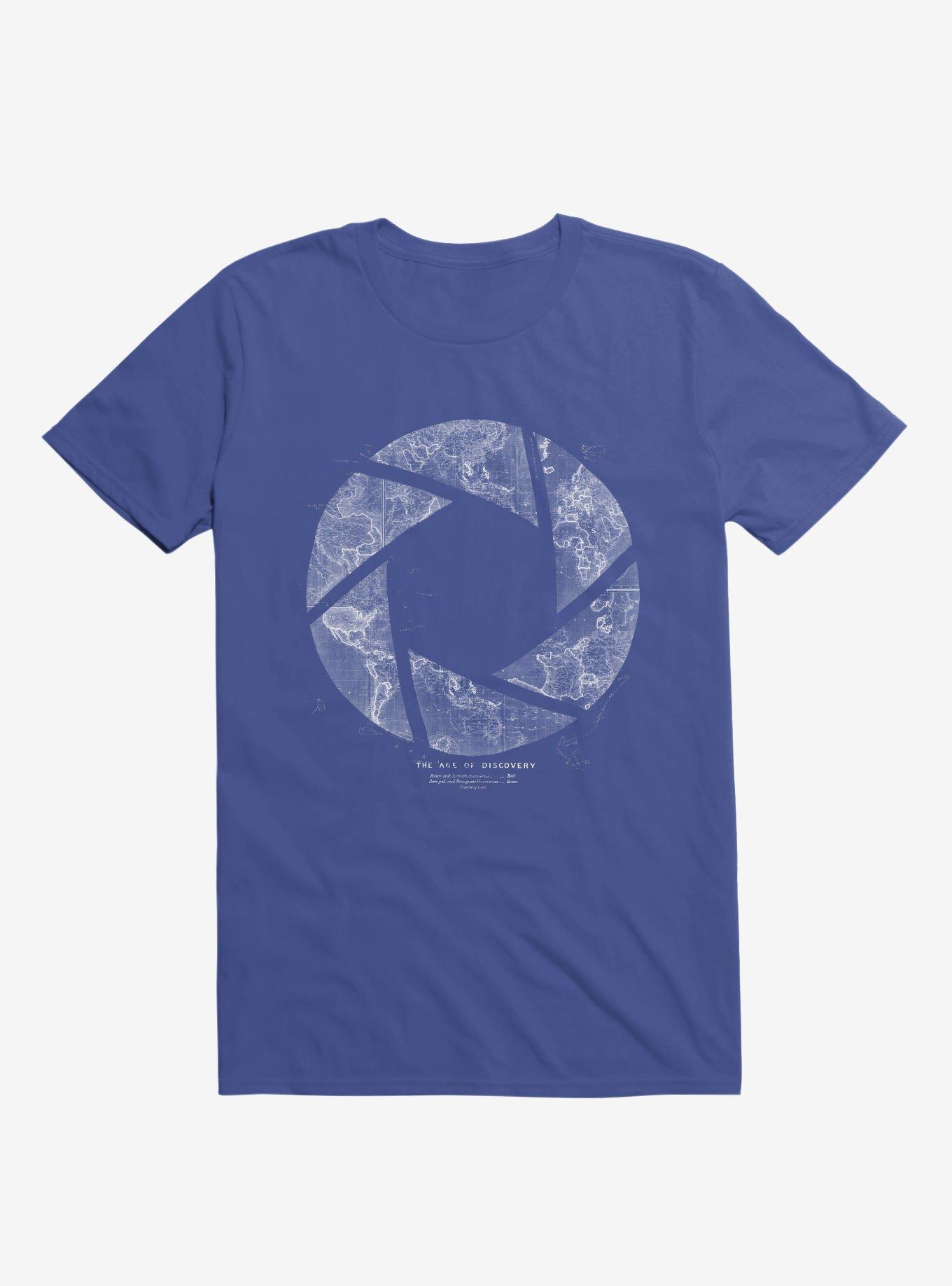 Traveling Lens Royal Blue T-Shirt, , hi-res