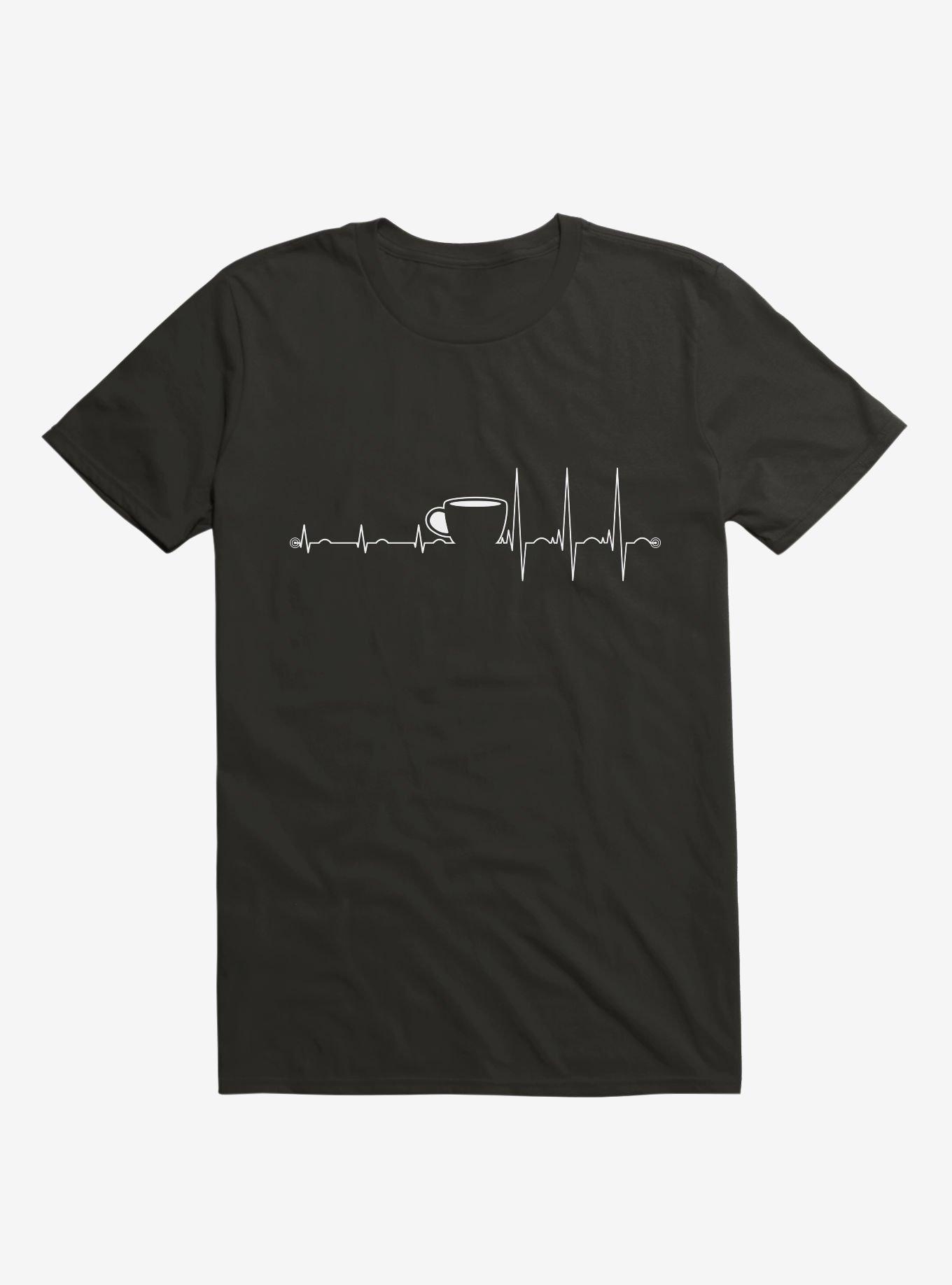 Wakeup Coffee Black T-Shirt, BLACK, hi-res