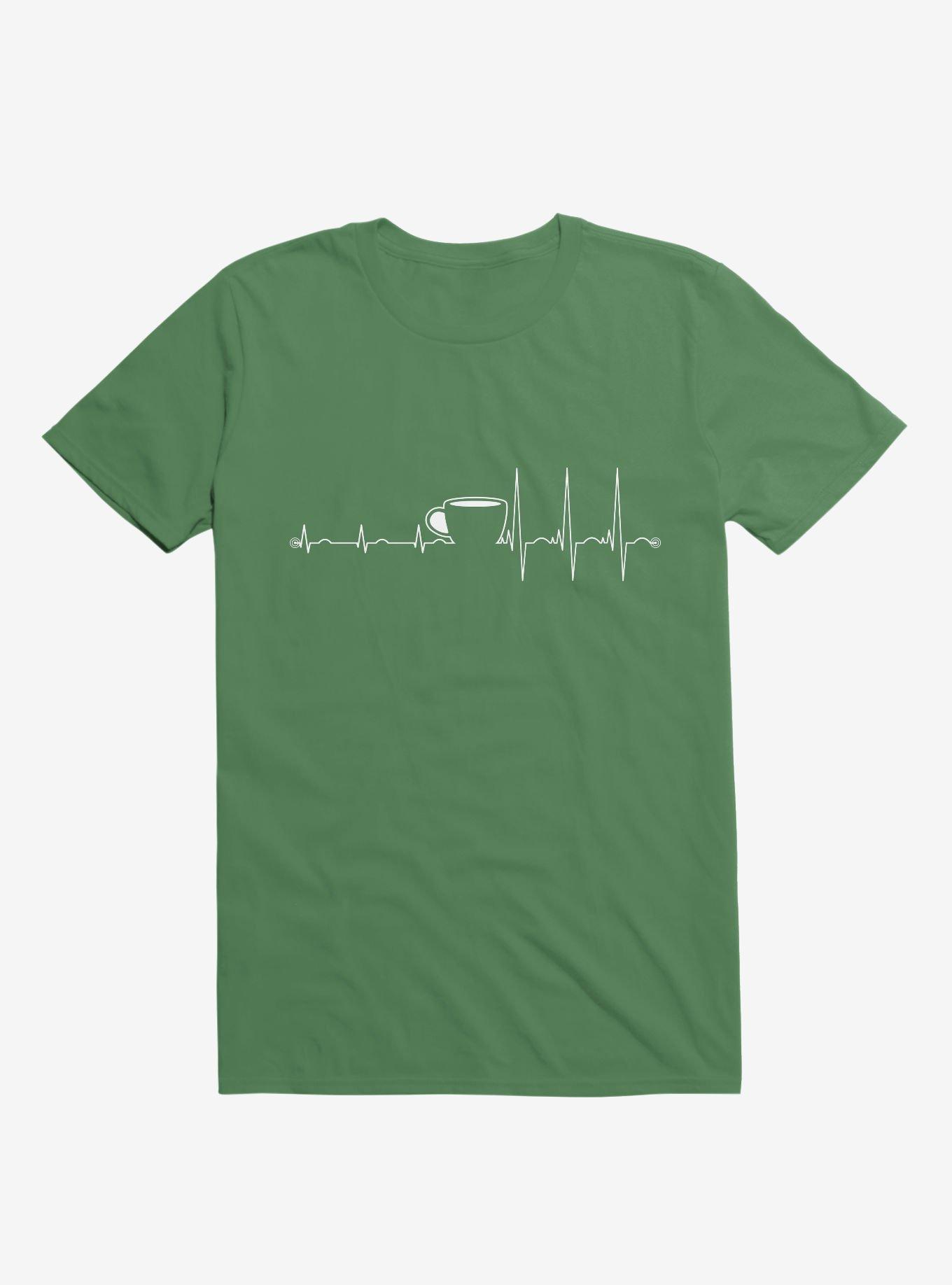 Wakeup Coffee Kelly Green T-Shirt, KELLY GREEN, hi-res