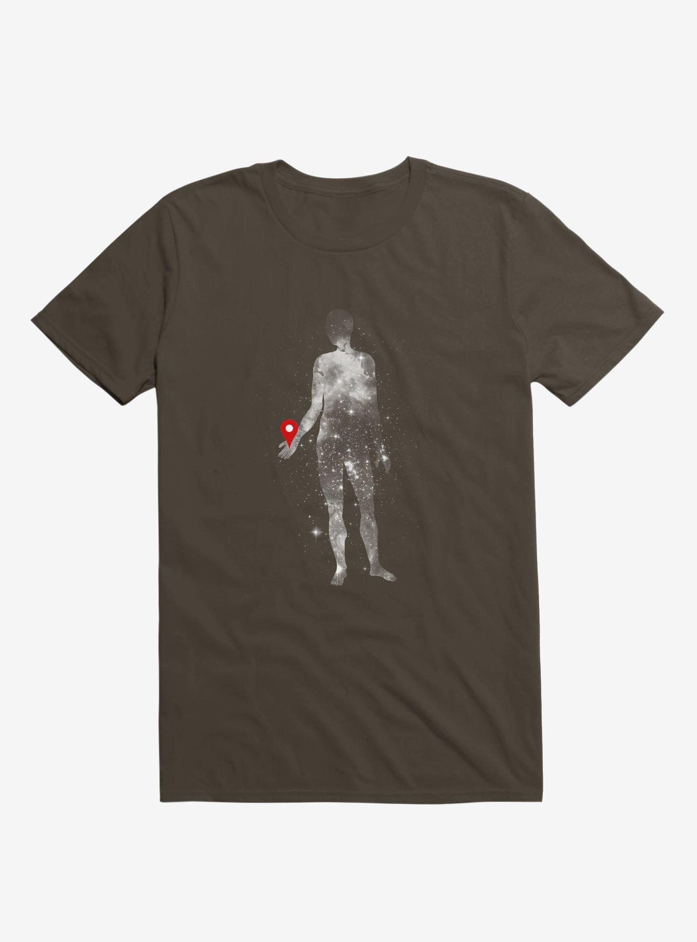 Where Are We Now Brown T-Shirt, BROWN, hi-res