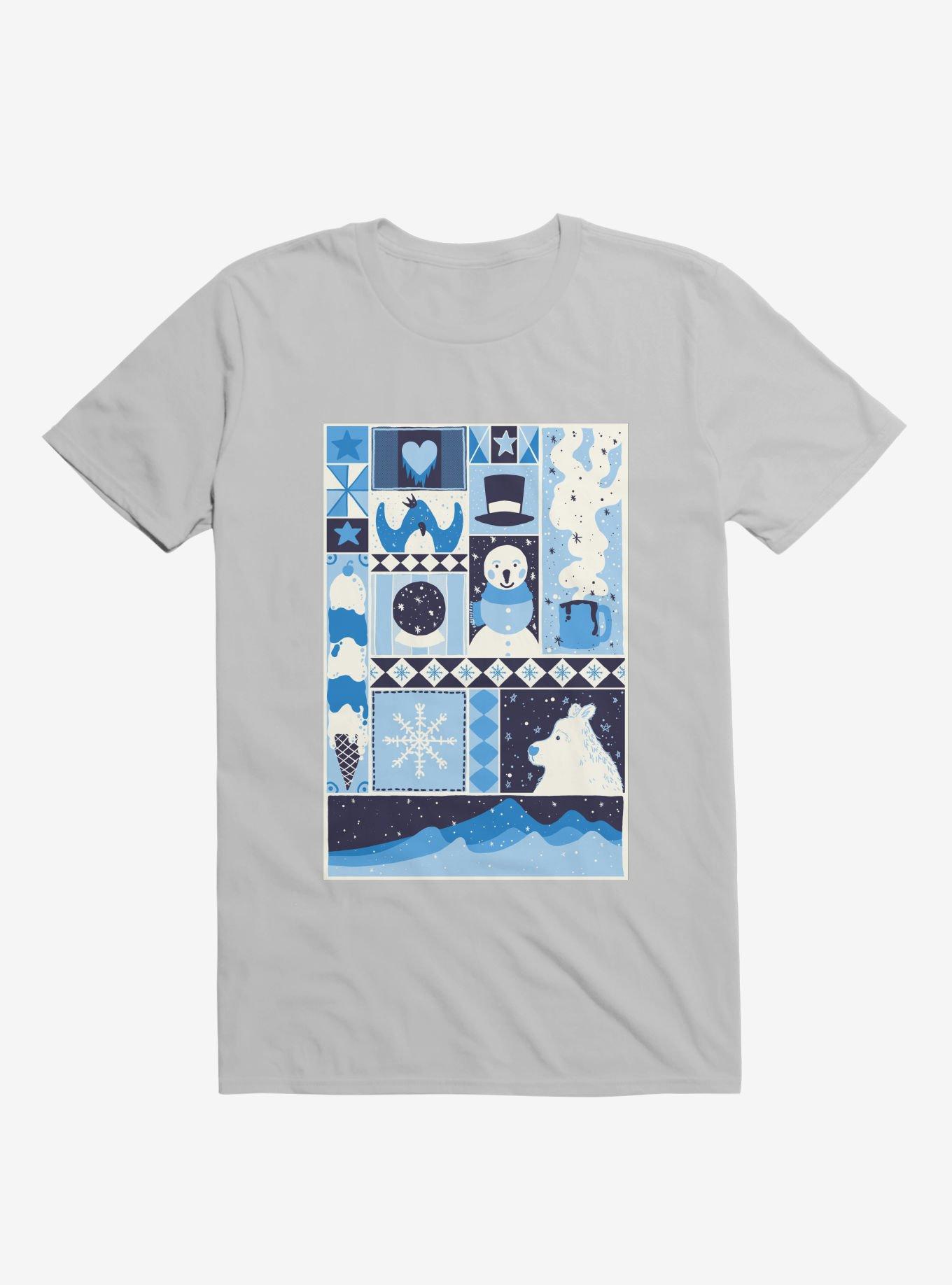 Winter Ice Grey T-Shirt, , hi-res