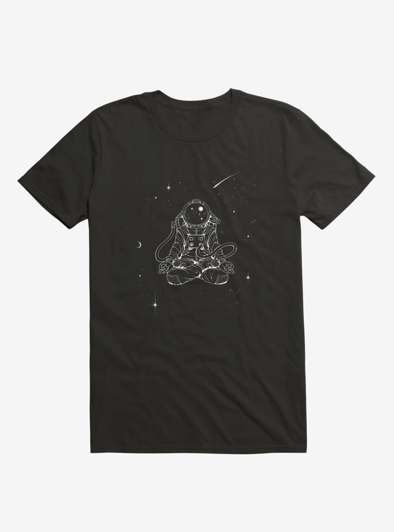 Zen Astronaut Black T-Shirt, , hi-res