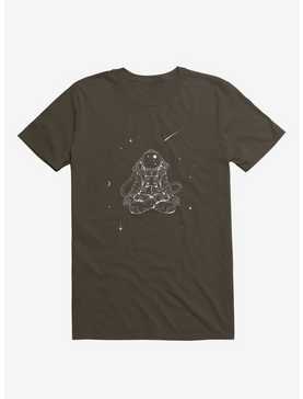 Zen Astronaut Brown T-Shirt, , hi-res