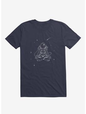 Zen Astronaut Navy Blue T-Shirt, , hi-res