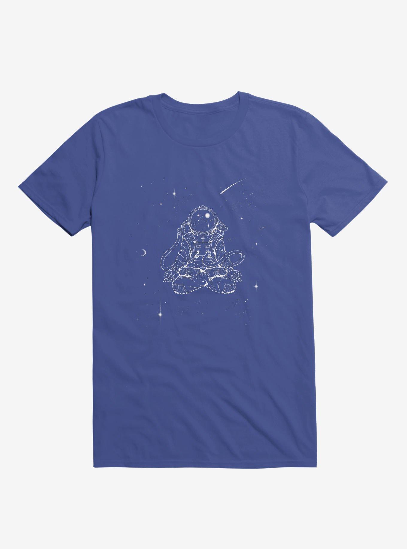 Zen Astronaut Royal Blue T-Shirt, , hi-res