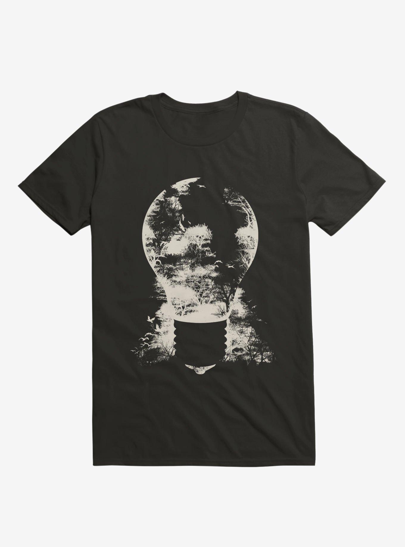 A Good Idea Black T-Shirt, BLACK, hi-res