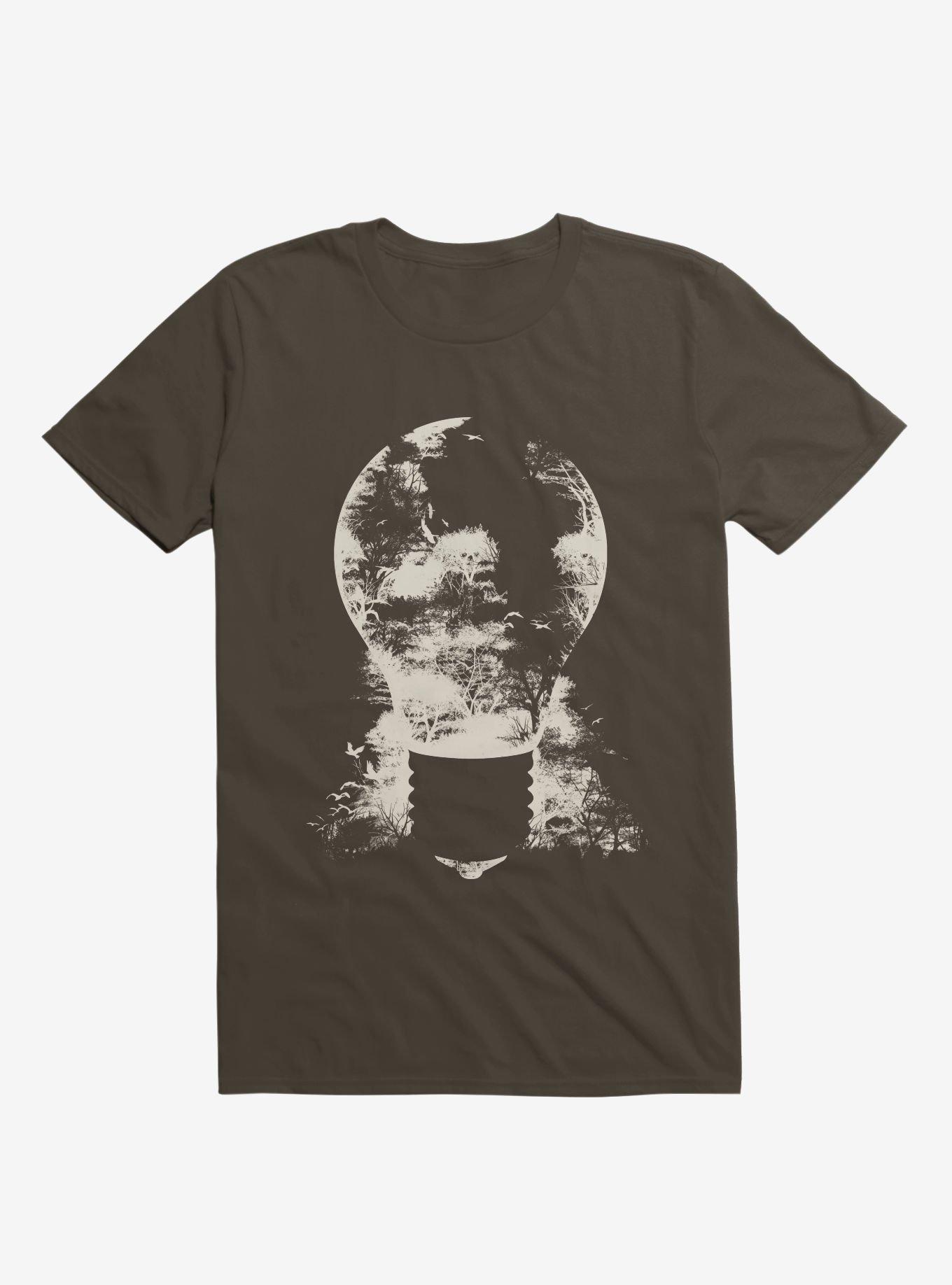 A Good Idea Brown T-Shirt, , hi-res