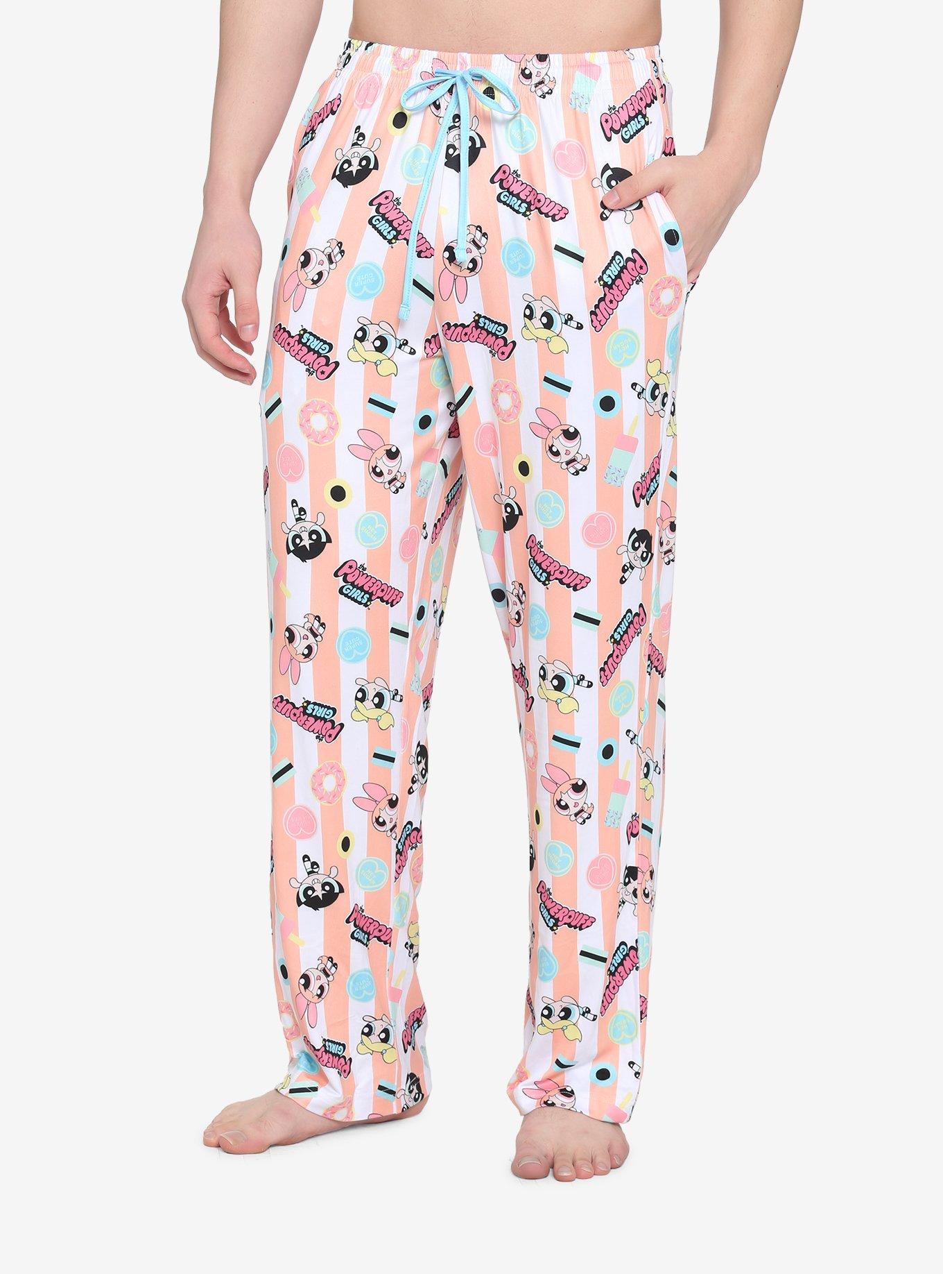 The Powerpuff Girls Stripe Pajama Pants