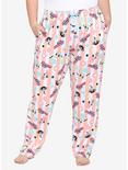 Powerpuff Girls Stripe Pajama Pants Plus Size, MULTI, hi-res