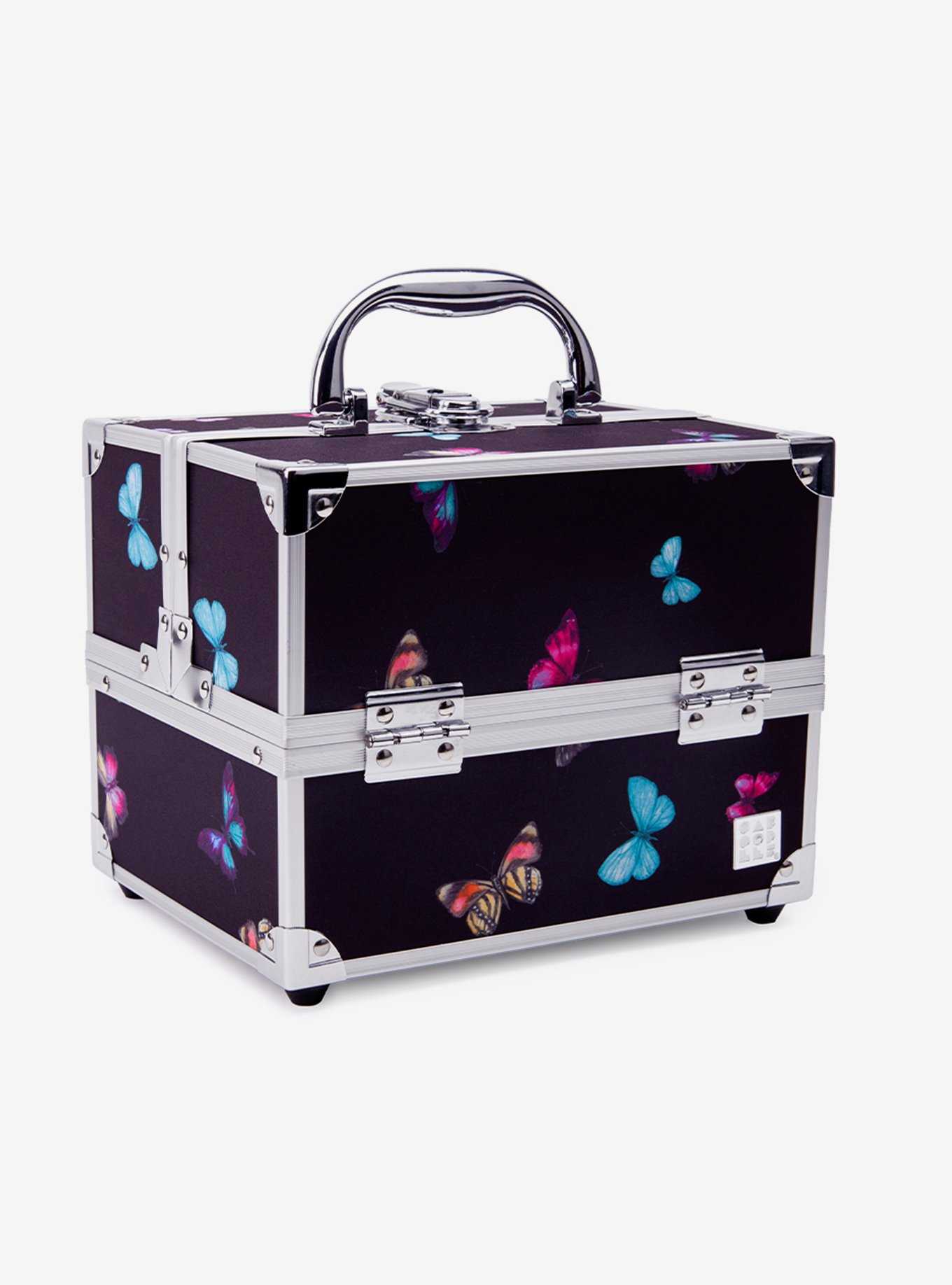 Caboodles Adored Train Case Social Butterfly, , hi-res
