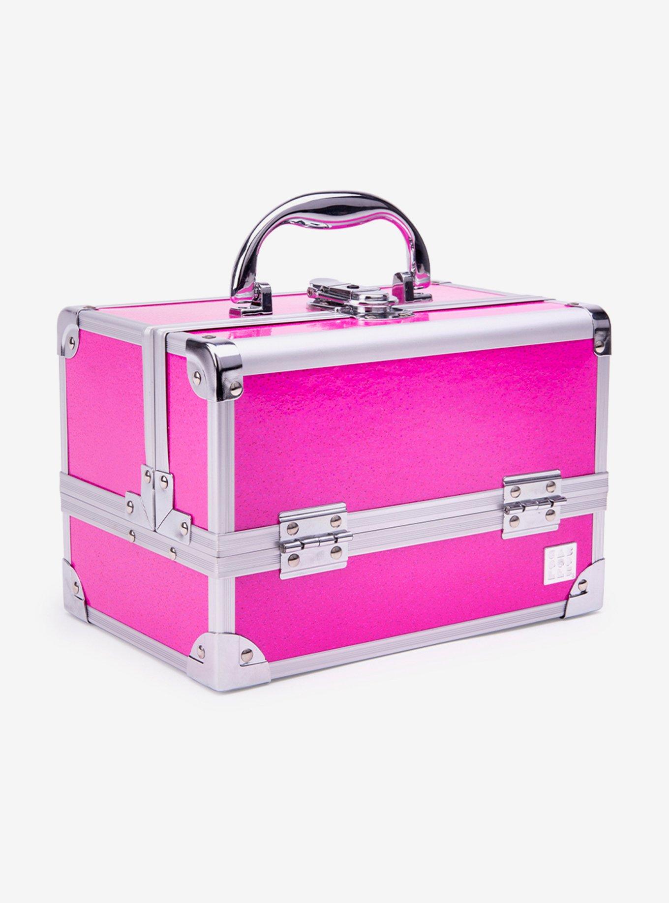 Caboodles Love Me Train Case Pink Sparkle, , hi-res