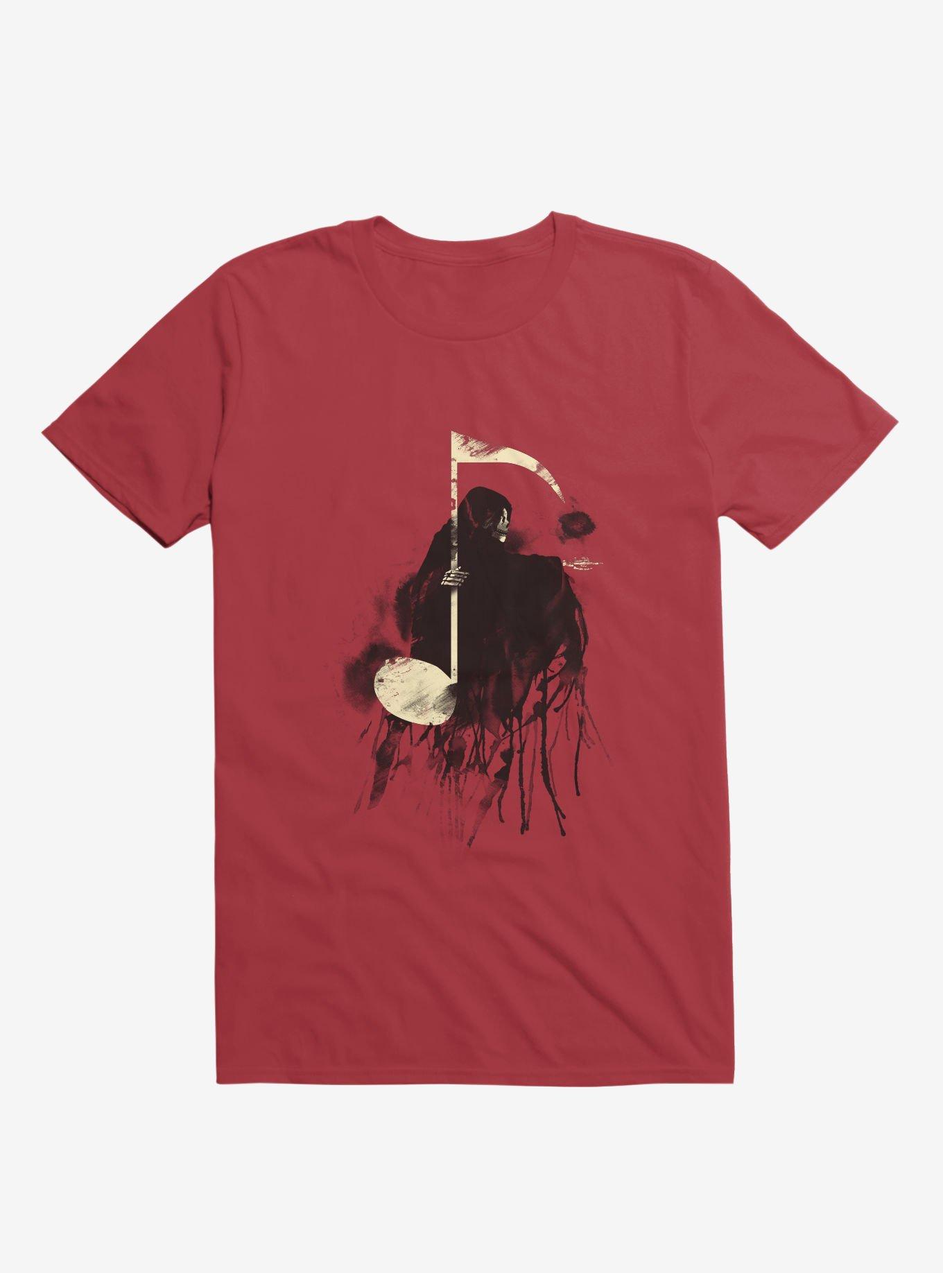 Death Note Red T-Shirt, RED, hi-res