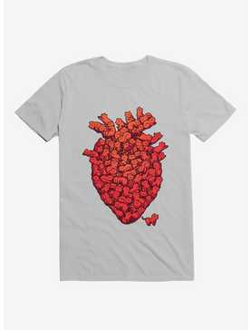 I Love Cat Heart T-Shirt, , hi-res