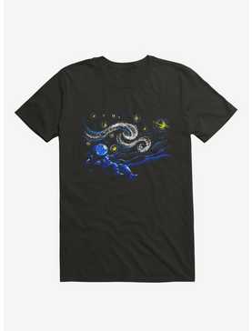 Starry Night Gravity Black T-Shirt, , hi-res