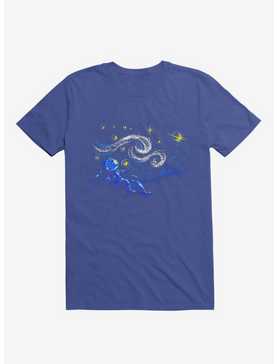 Starry Night Gravity Royal Blue T-Shirt, , hi-res