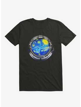 Starry Night Universe Black T-Shirt, , hi-res