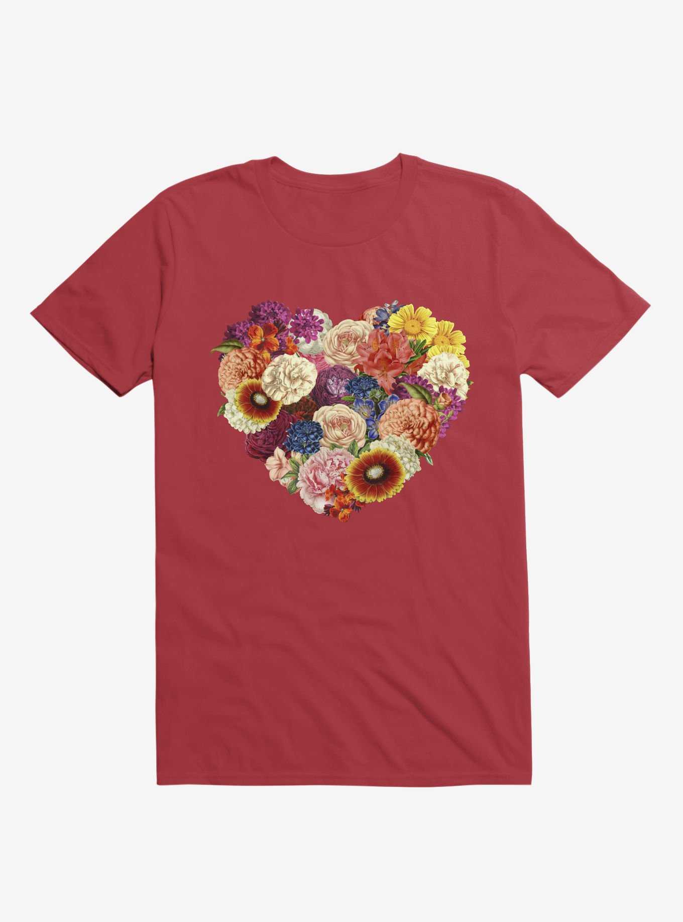 Blooming Love Red T-Shirt, , hi-res