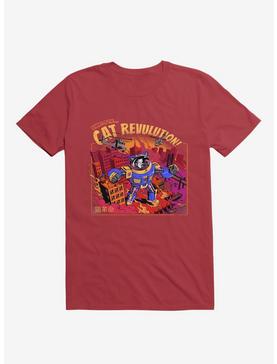Cat Revolution Red T-Shirt, , hi-res