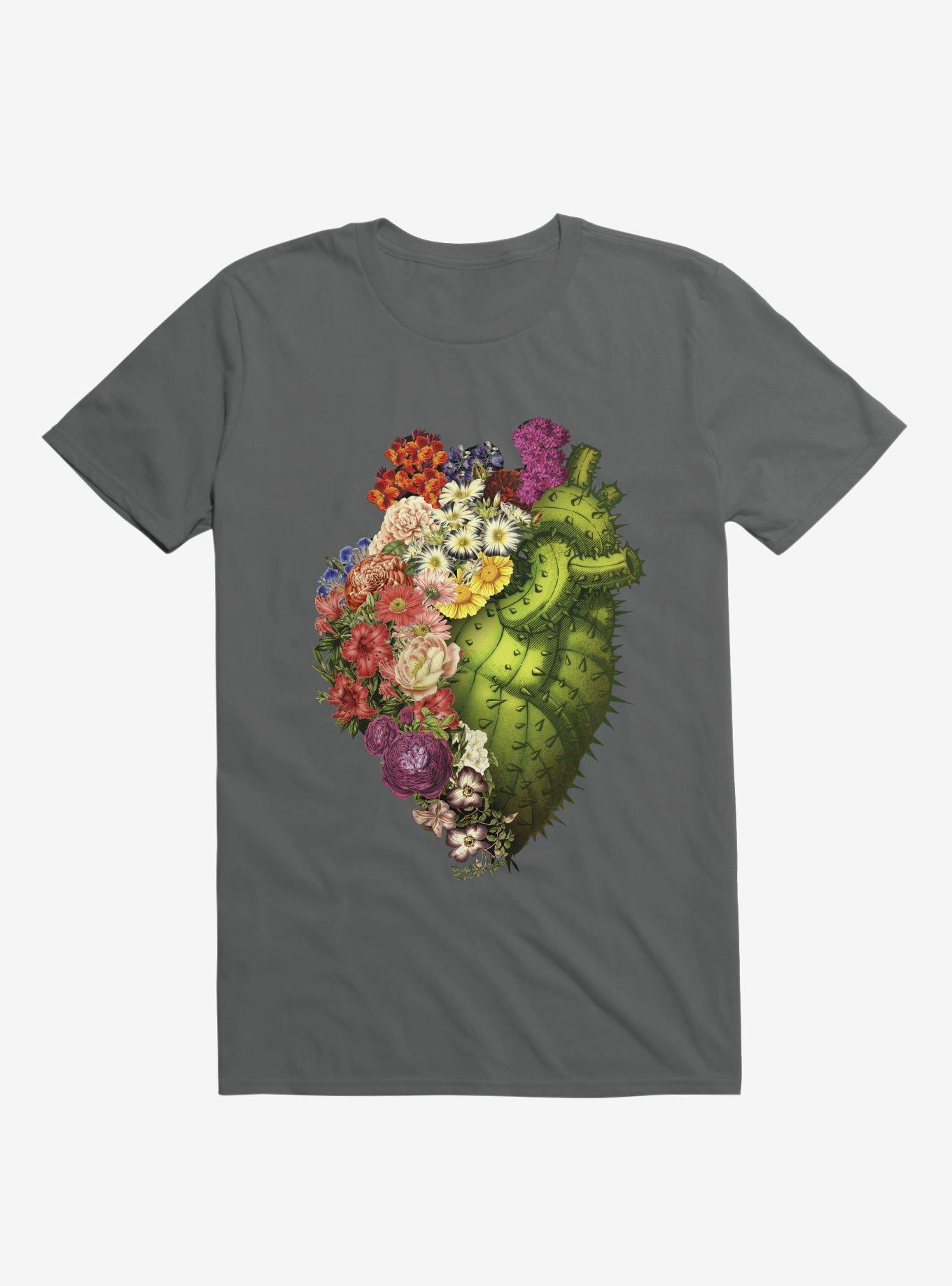 Healing Heart T-Shirt, CHARCOAL, hi-res