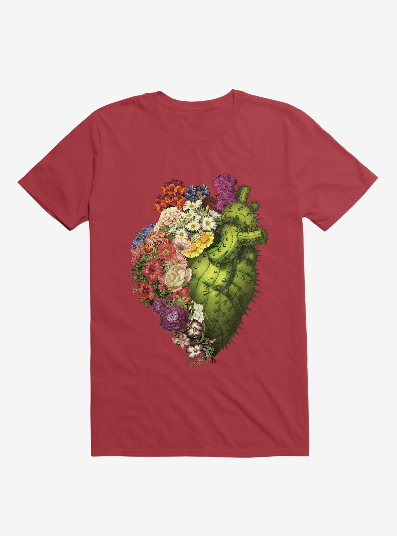 Healing Heart T-Shirt, RED, hi-res